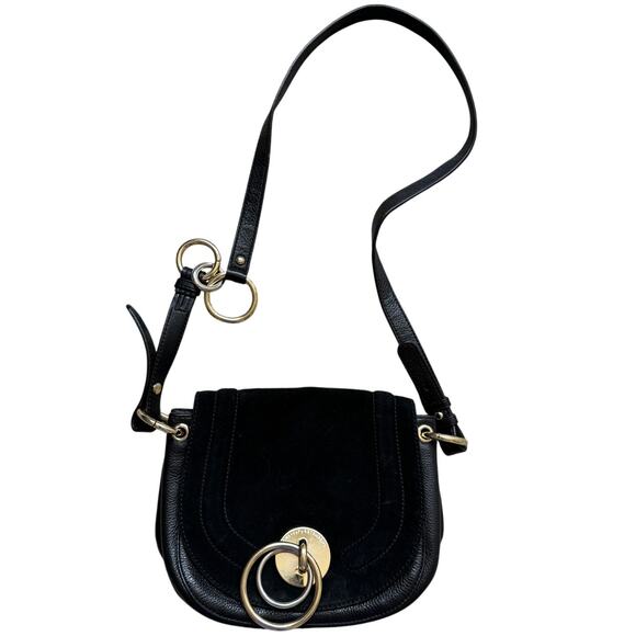 Diane Von Furstenberg Love Power Saddle Bag - Picture 1 of 7